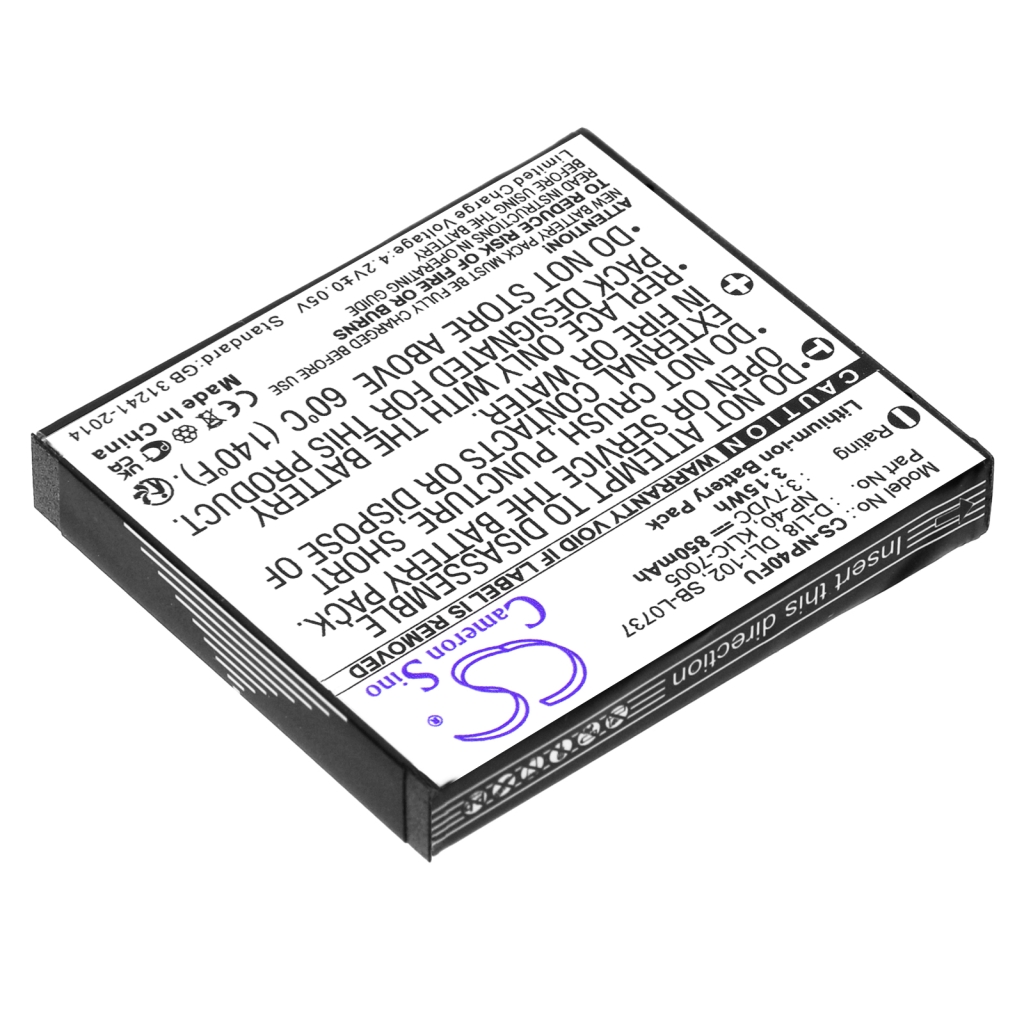 Camera Battery Samsung CS-NP40FU