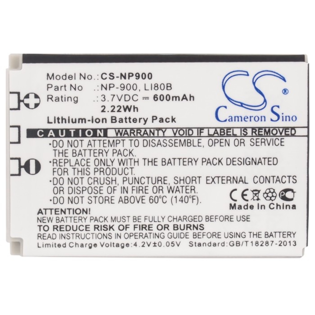 Battery Replaces Li-80B