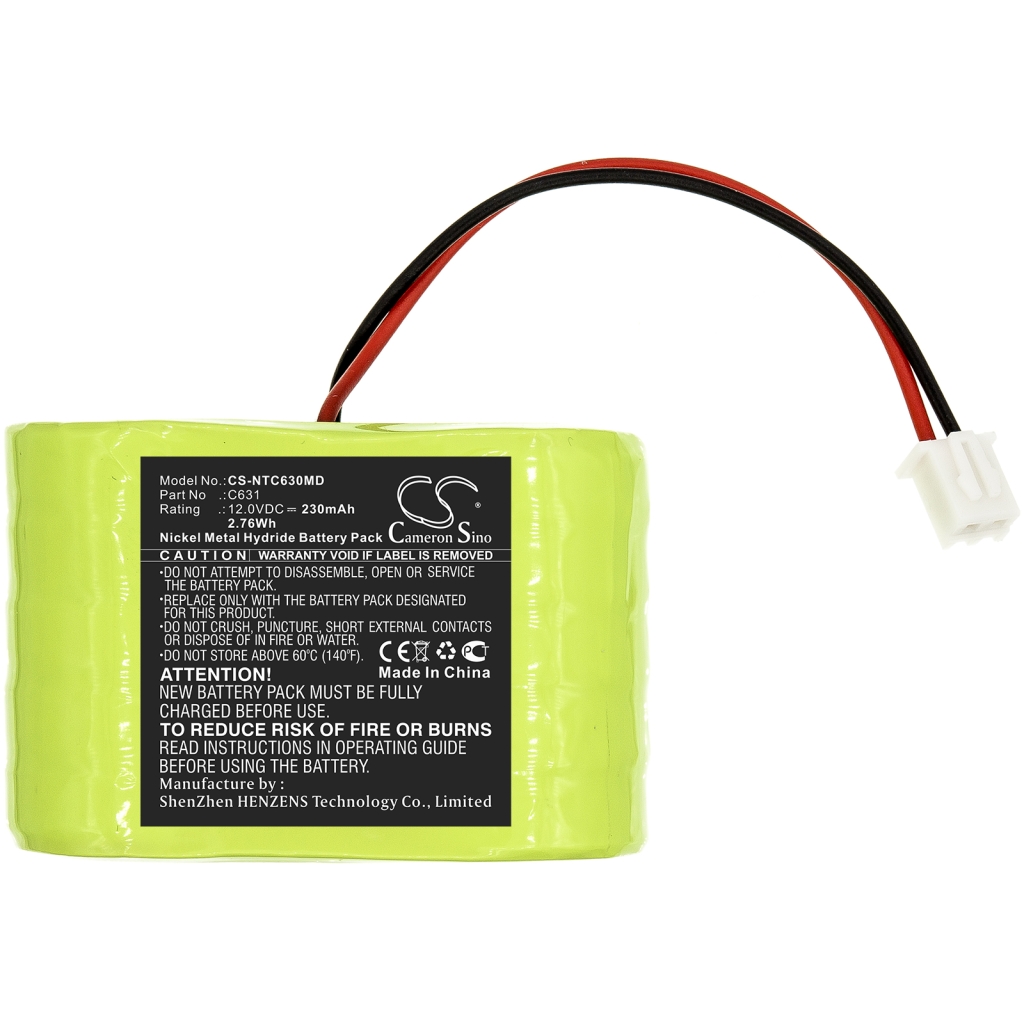 Compatible battery replacement for Natus C631