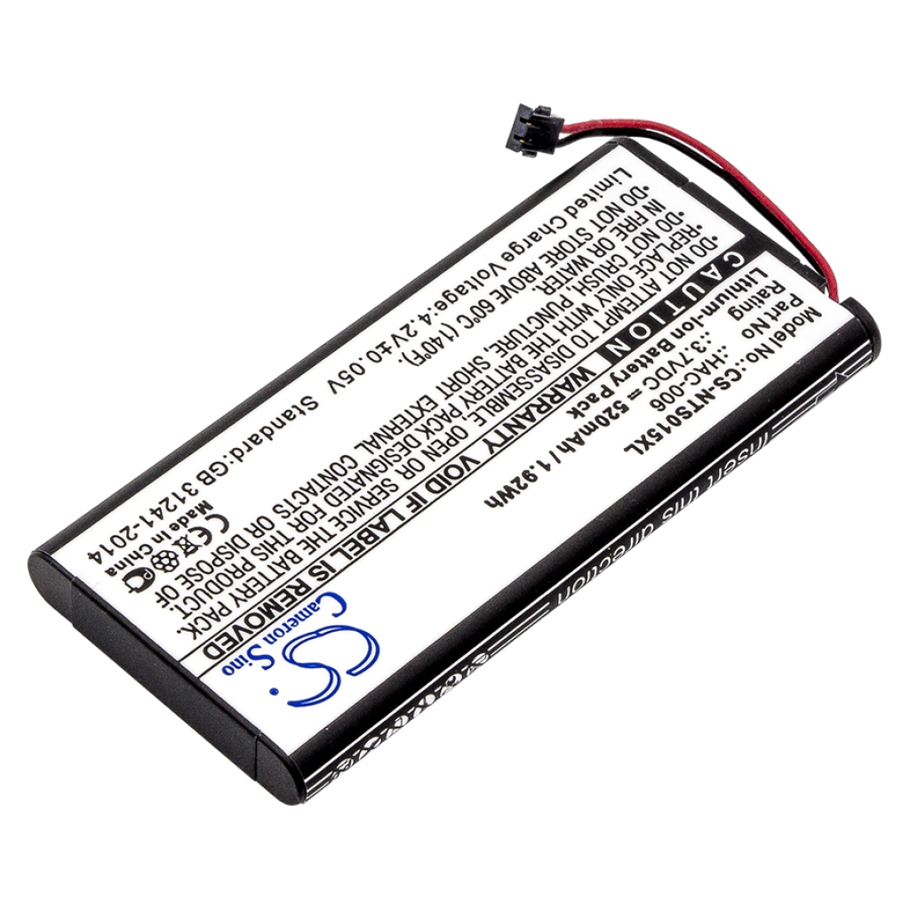 Game, PSP, NDS Battery Nintendo CS-NTS015XL