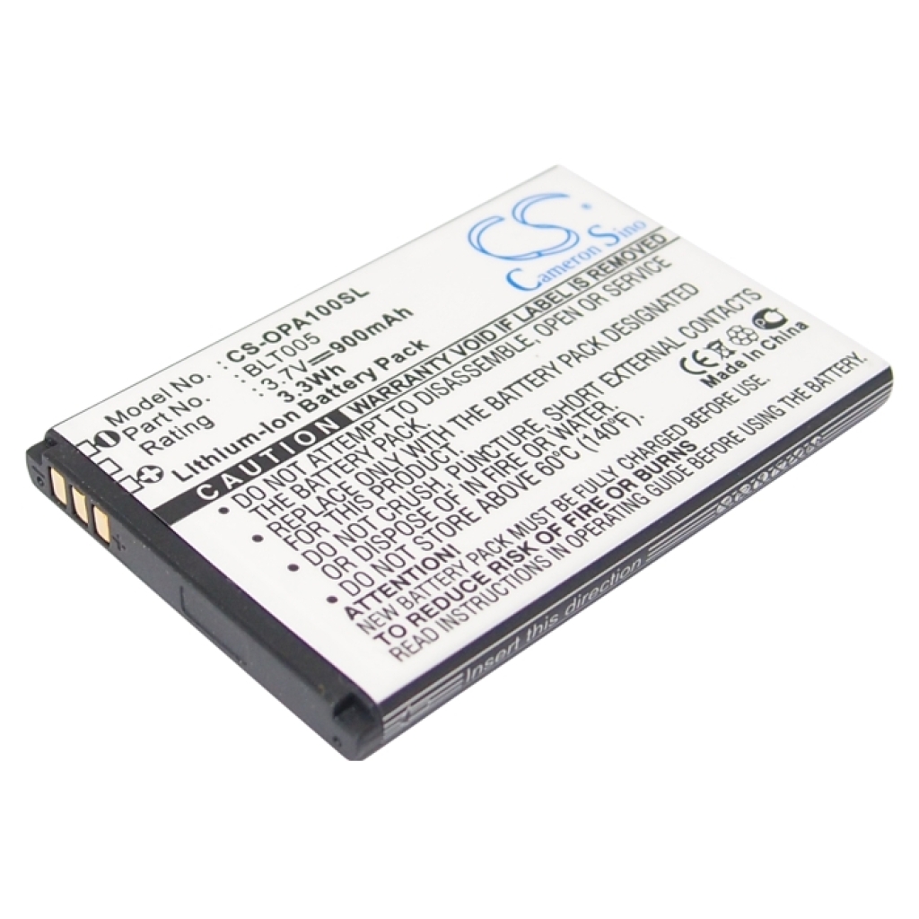 Compatible battery replacement for OPPO  BLT005