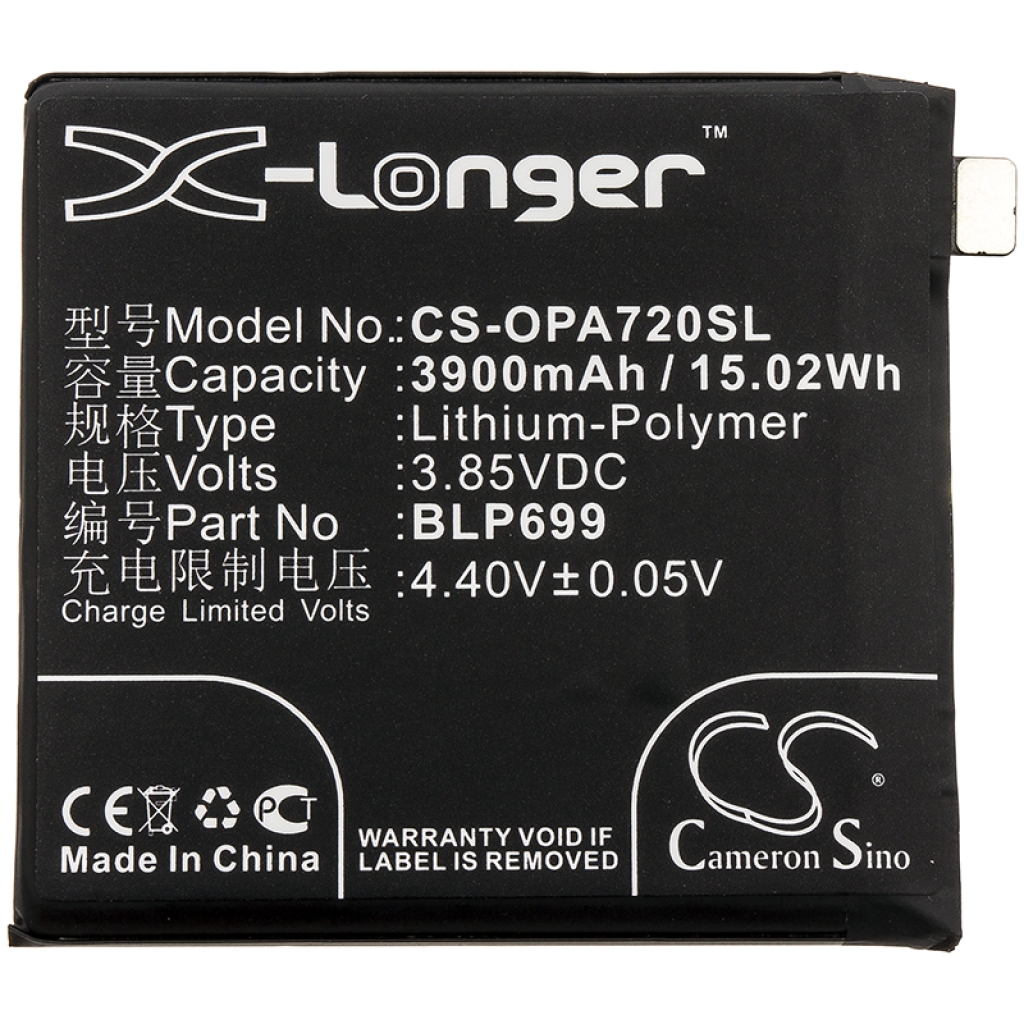 Mobile Phone Battery Oneplus CS-OPA720SL