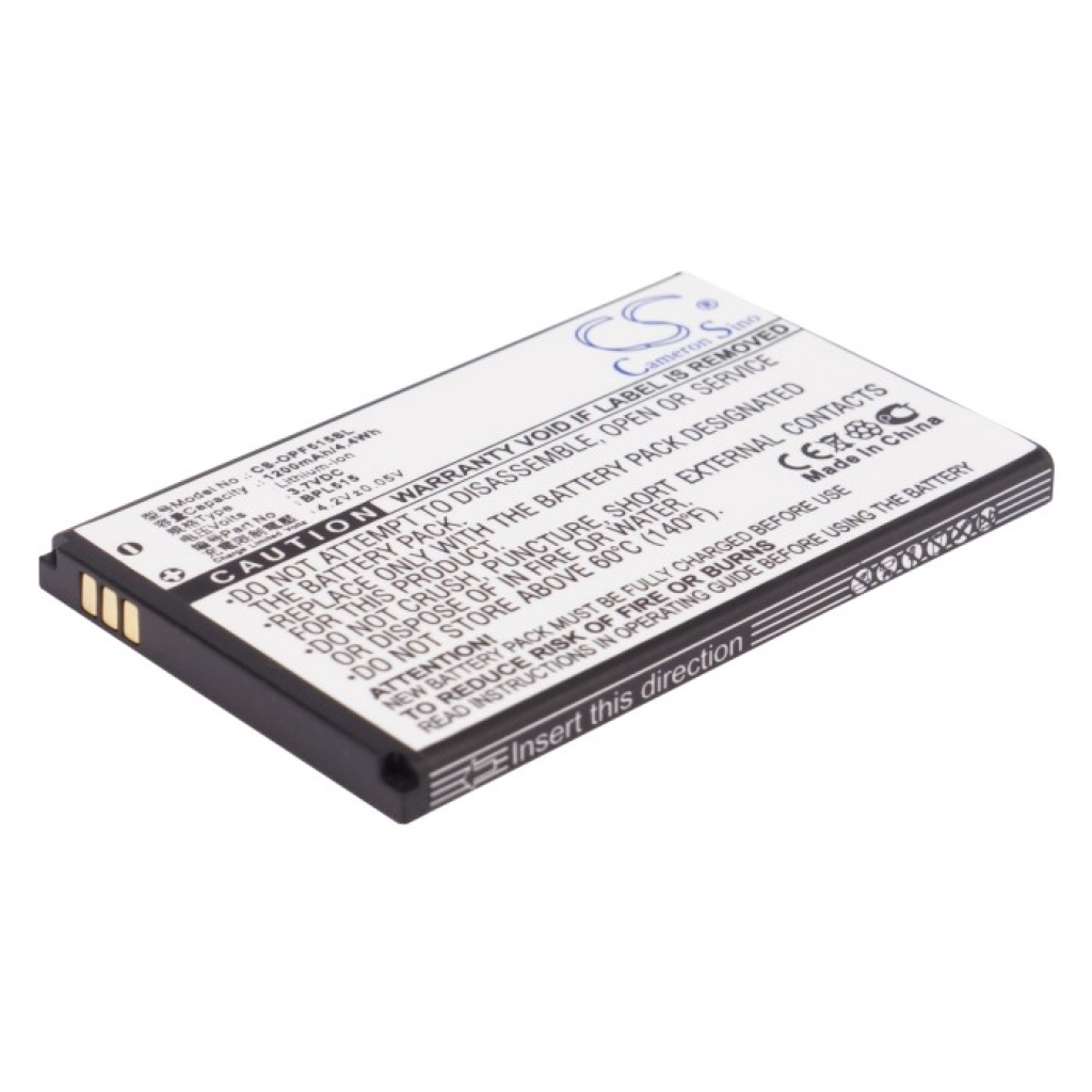 Compatible battery replacement for OPPO  BLP515