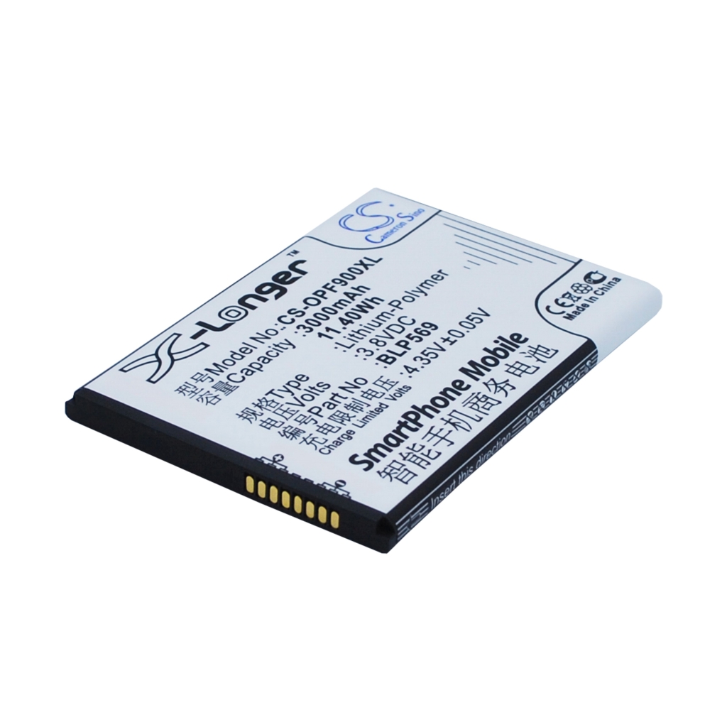 Compatible battery replacement for OPPO  BLP575, BLP569