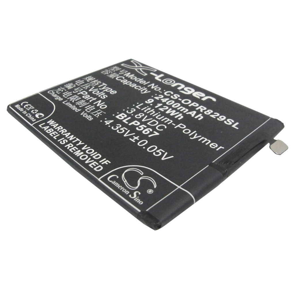 Compatible battery replacement for OPPO  BLP567