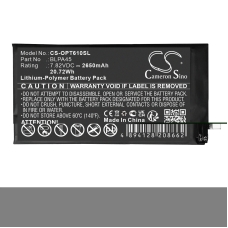 Compatible battery replacement for OPPO BLPA45