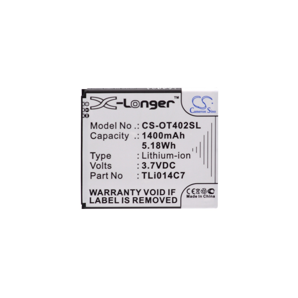 Battery Replaces TLi014C7