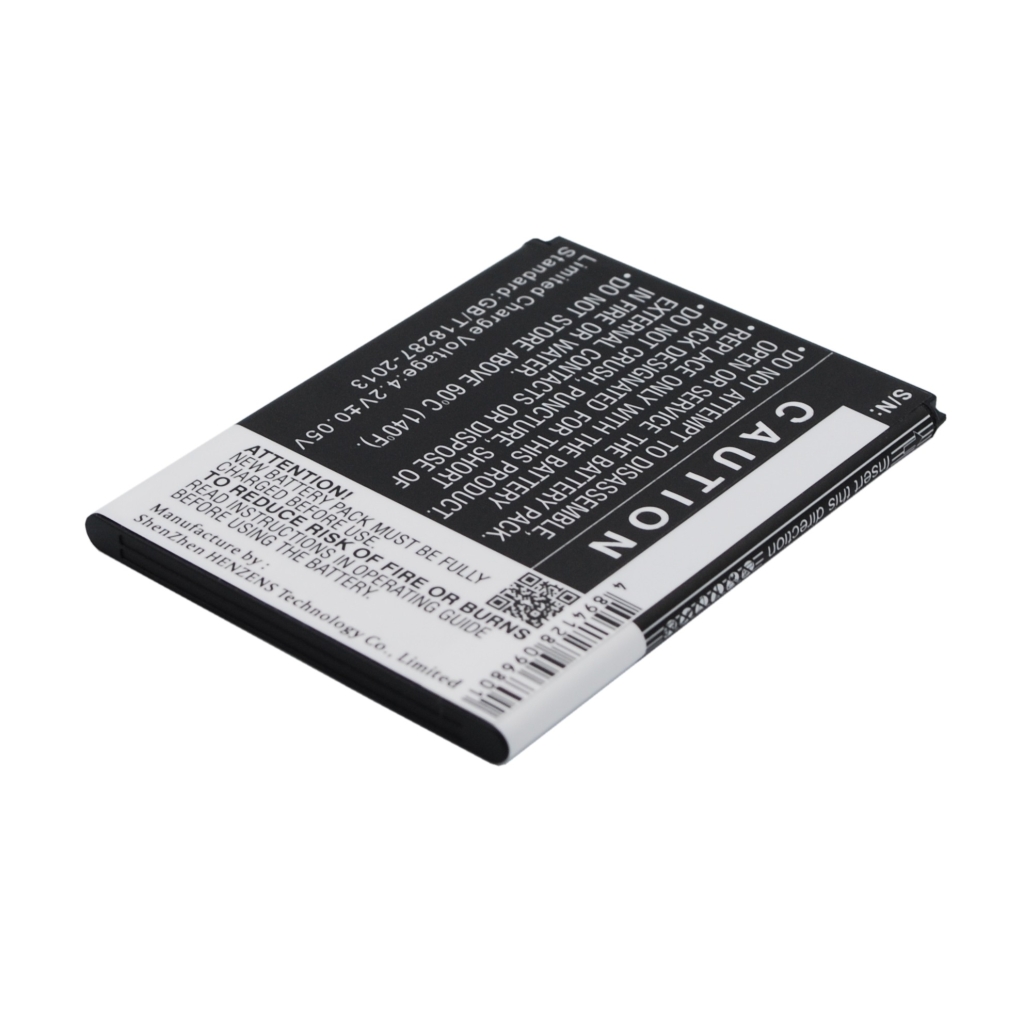 Compatible battery replacement for Alcatel  TLiB50B, CAB60B0001C2, CAB60B0000C2