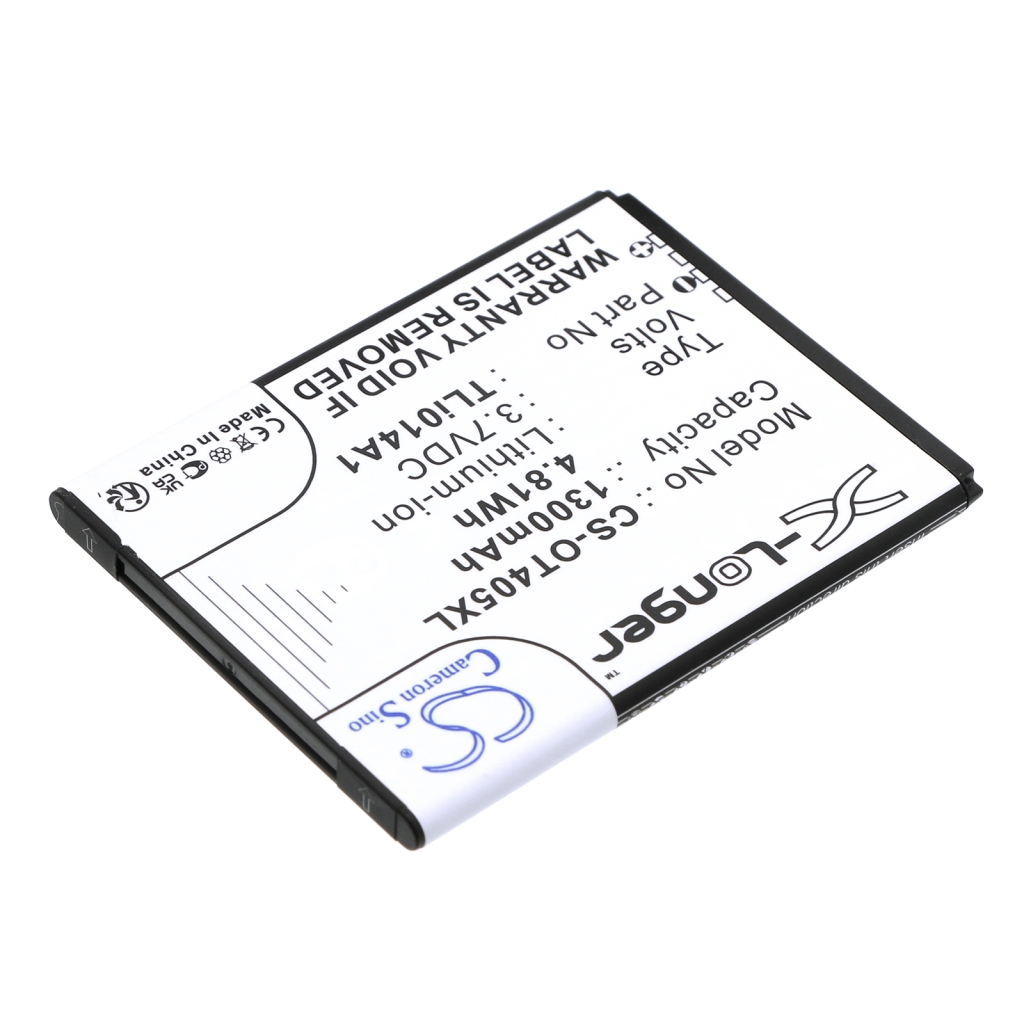 Compatible battery replacement for Alcatel  TLi014A1, CAB31C00002C1, CAB1400002C1