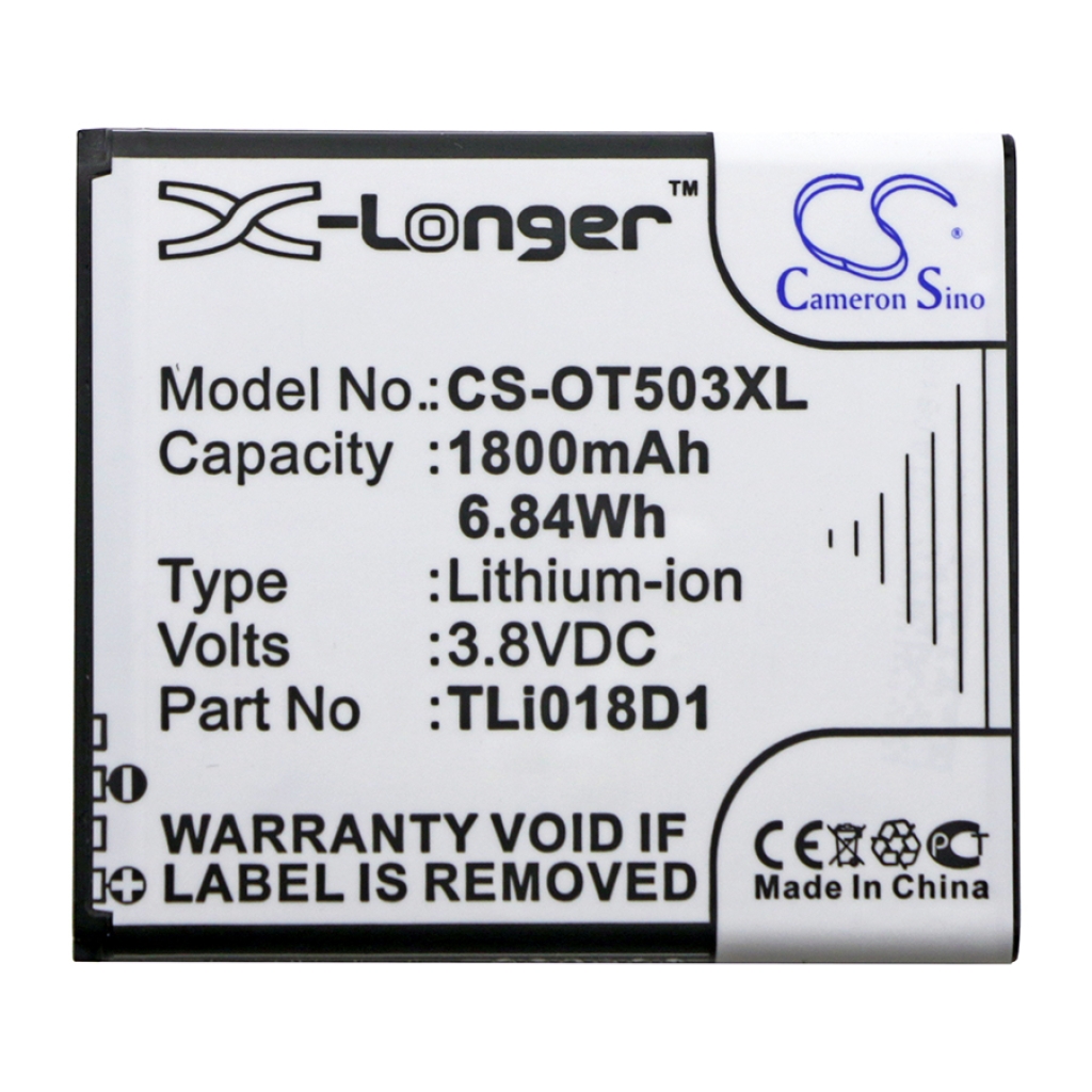 Alcatel TCL Hotspot Battery CS-OT503XL