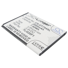 Compatible battery replacement for TCL TLI018B2,TLI019B1,TLI019B2,TLI020F1,TLI020F2...