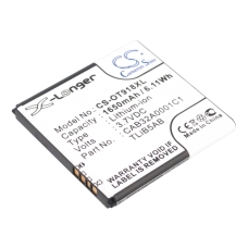 Compatible battery replacement for TCL CAB1500007C1,CAB32A0000C2,CAB32A0001C1,TLIB5AB