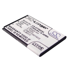 Compatible battery replacement for Cricket CAB31Y0008C2,CAB31Y0014C2,TLIB31Y