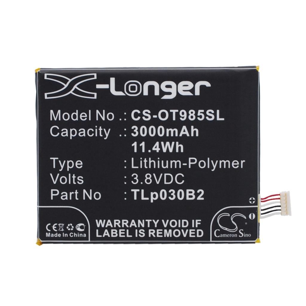 Battery Replaces TLp030B1