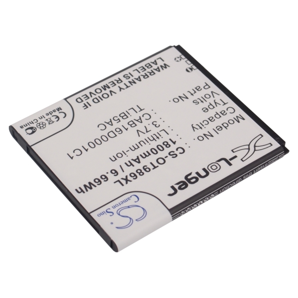 Mobile Phone Battery Alcatel CS-OT986XL