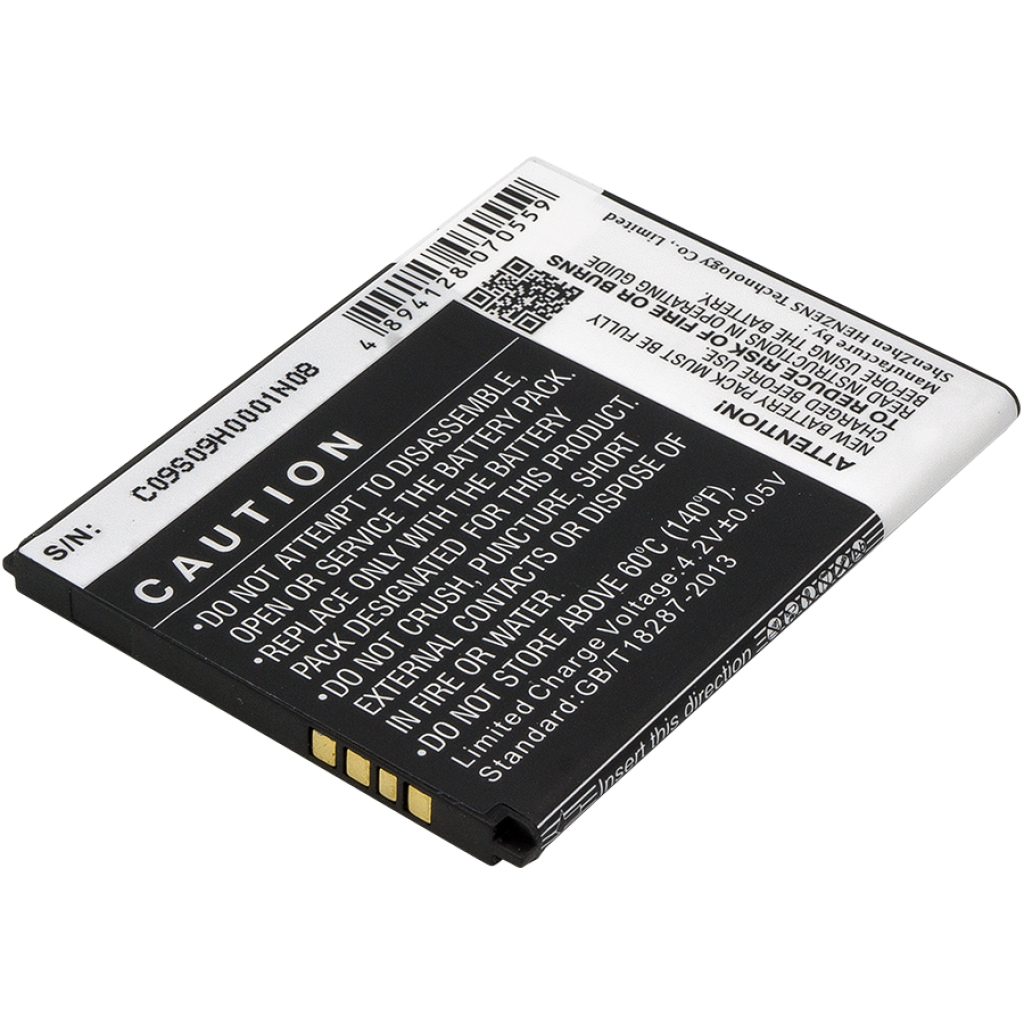 Compatible battery replacement for Alcatel  TB-4T0058200, CAB31P0001C1, CAB31P0000C1, BY71