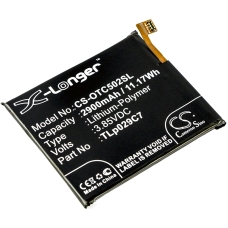 Compatible battery replacement for Alcatel TLP029C7