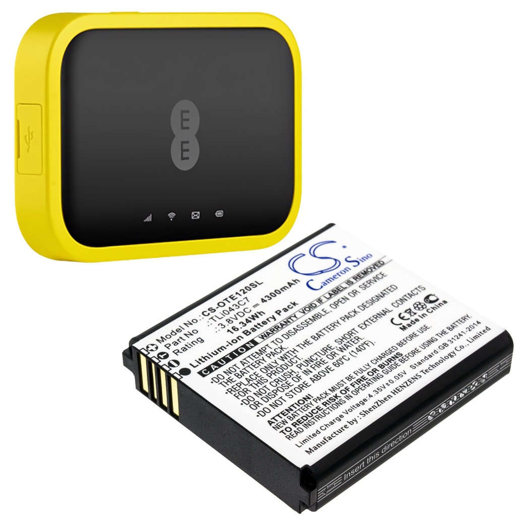 Hotspot Battery Alcatel CS-OTE120SL