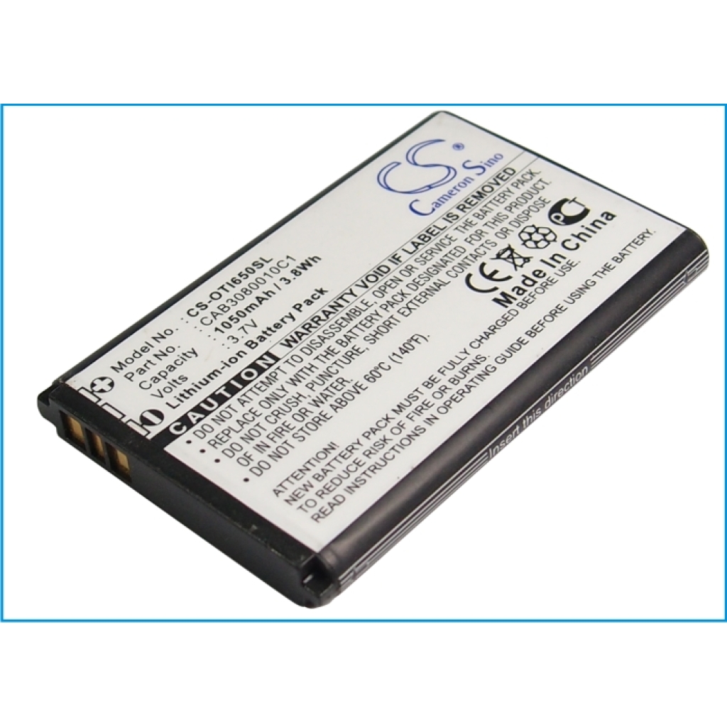 Mobile Phone Battery Alcatel CS-OTI650SL