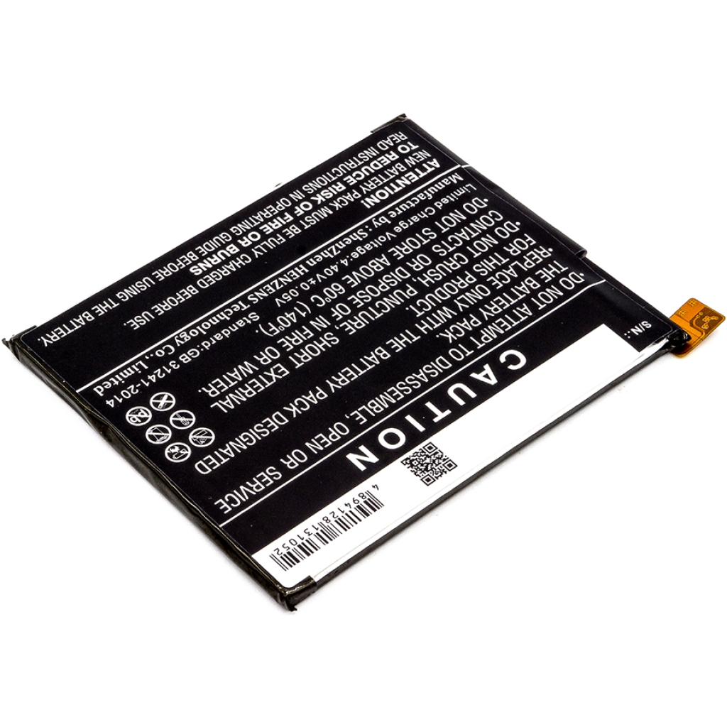 Compatible battery replacement for Alcatel TLP029C1