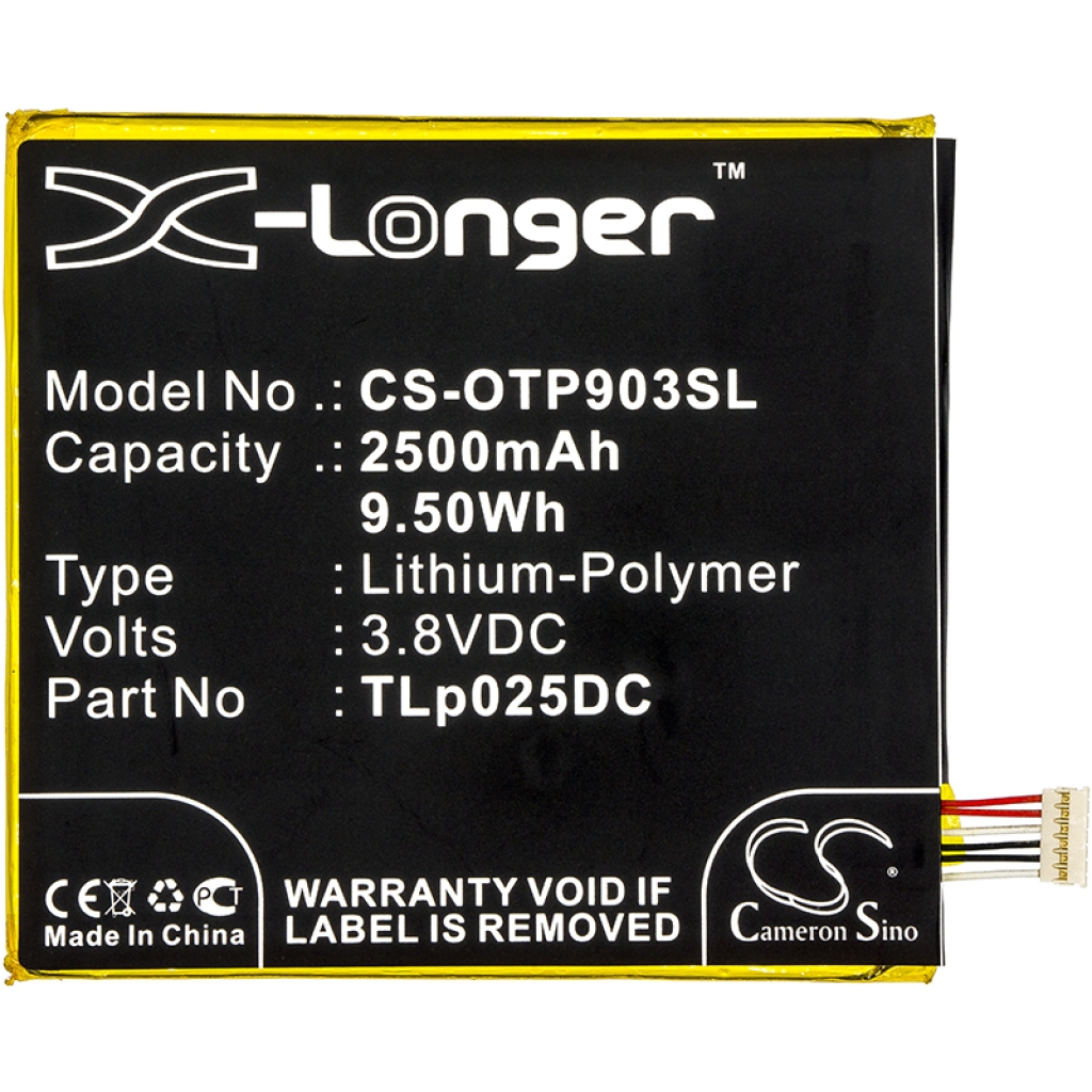 Battery Replaces TLp025DC