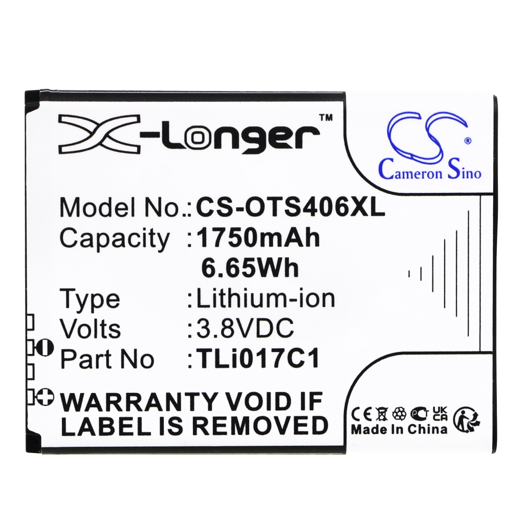 Battery Replaces TLi017D1