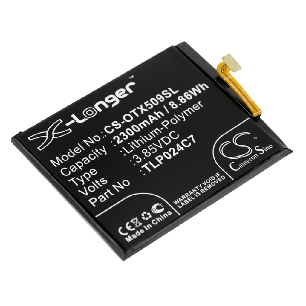 Mobile Phone Battery Alcatel CS-OTX509SL