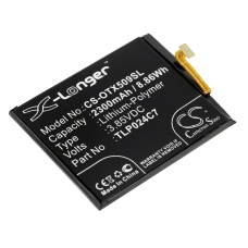 Compatible battery replacement for Alcatel  TLP024C7