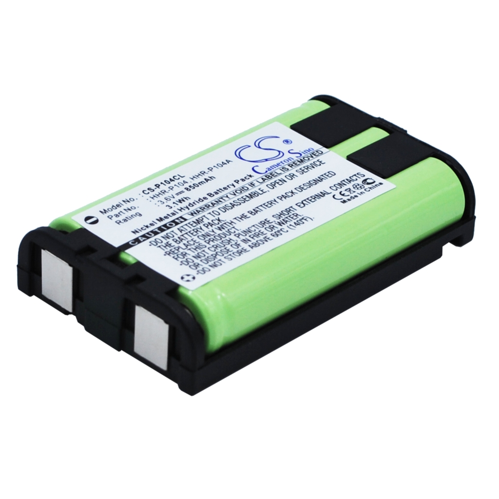 Compatible battery replacement for Panasonic  43-9026, TL26411, GES-PC619, 43-9025, P104A/1B...