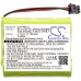 Compatible battery replacement for Uniden  RCT-3A-C1, BT-15, KX-TCA14, TYPE 21, BBTY0300001...