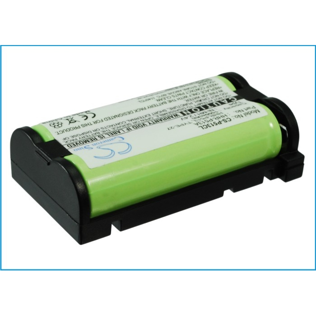 Compatible battery replacement for Panasonic  23-967, TYPE 27, HHR-P513, TL26423, 86423...