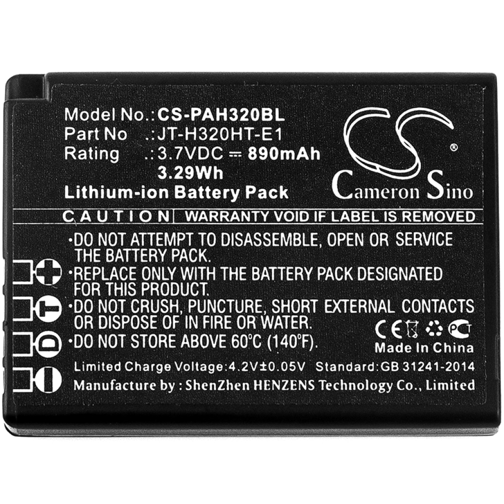 BarCode, Scanner Battery Panasonic CS-PAH320BL