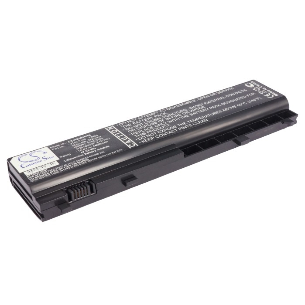 Compatible battery replacement for Packard Bell  916-3150, SQU409, CS.23K45.001, 7028030000, SQU-416...