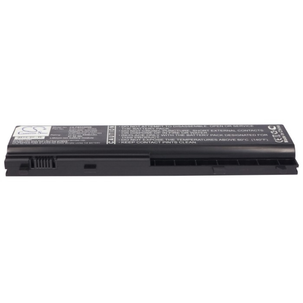 Compatible battery replacement for Packard Bell  916-3150, SQU409, CS.23K45.001, 7028030000, SQU-416...