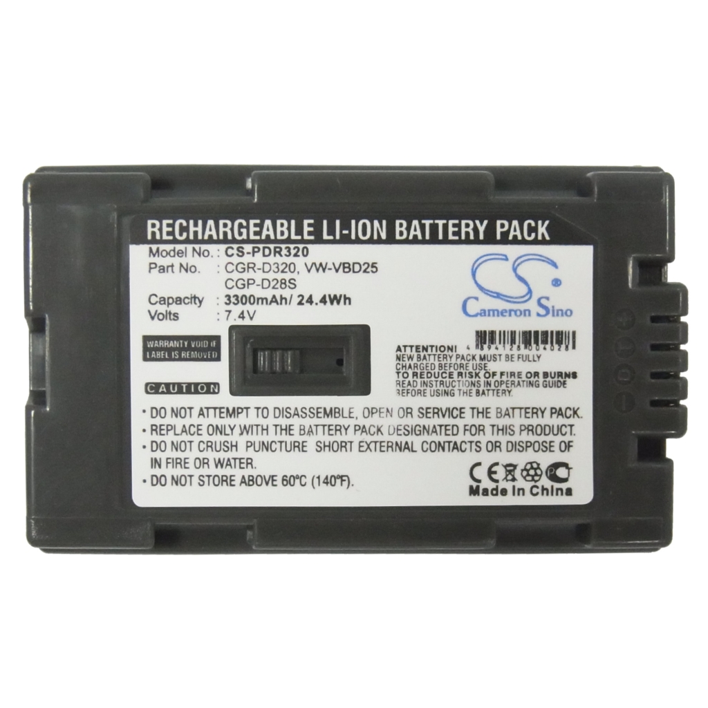 Camera Battery Panasonic PV-DVP8-A