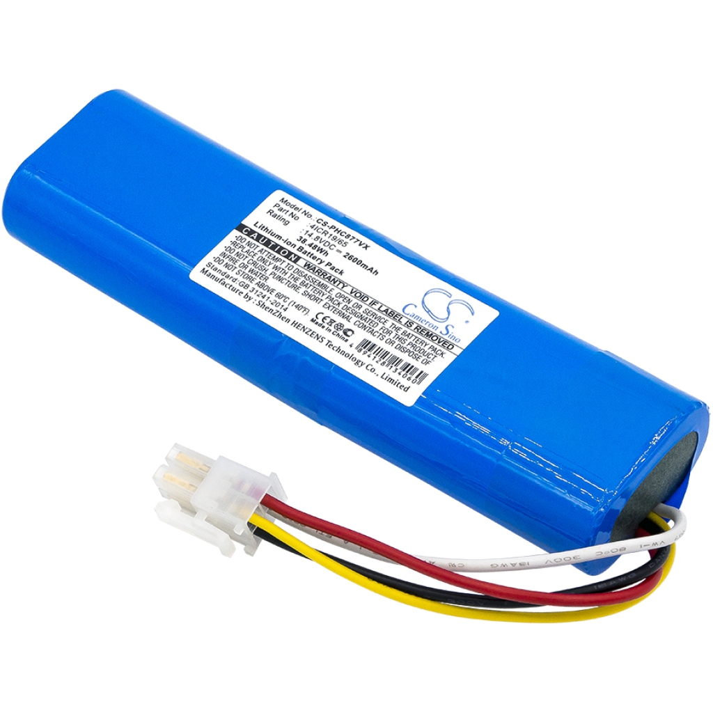 Compatible battery replacement for Philips  3000-014-15881, CP0111/01, 4ICR19/65