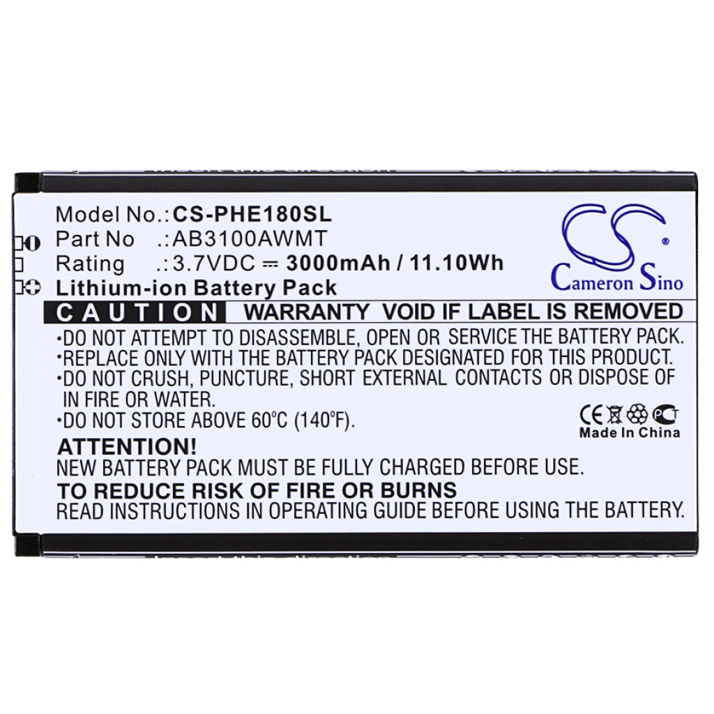 Battery Replaces AB3100AWMC