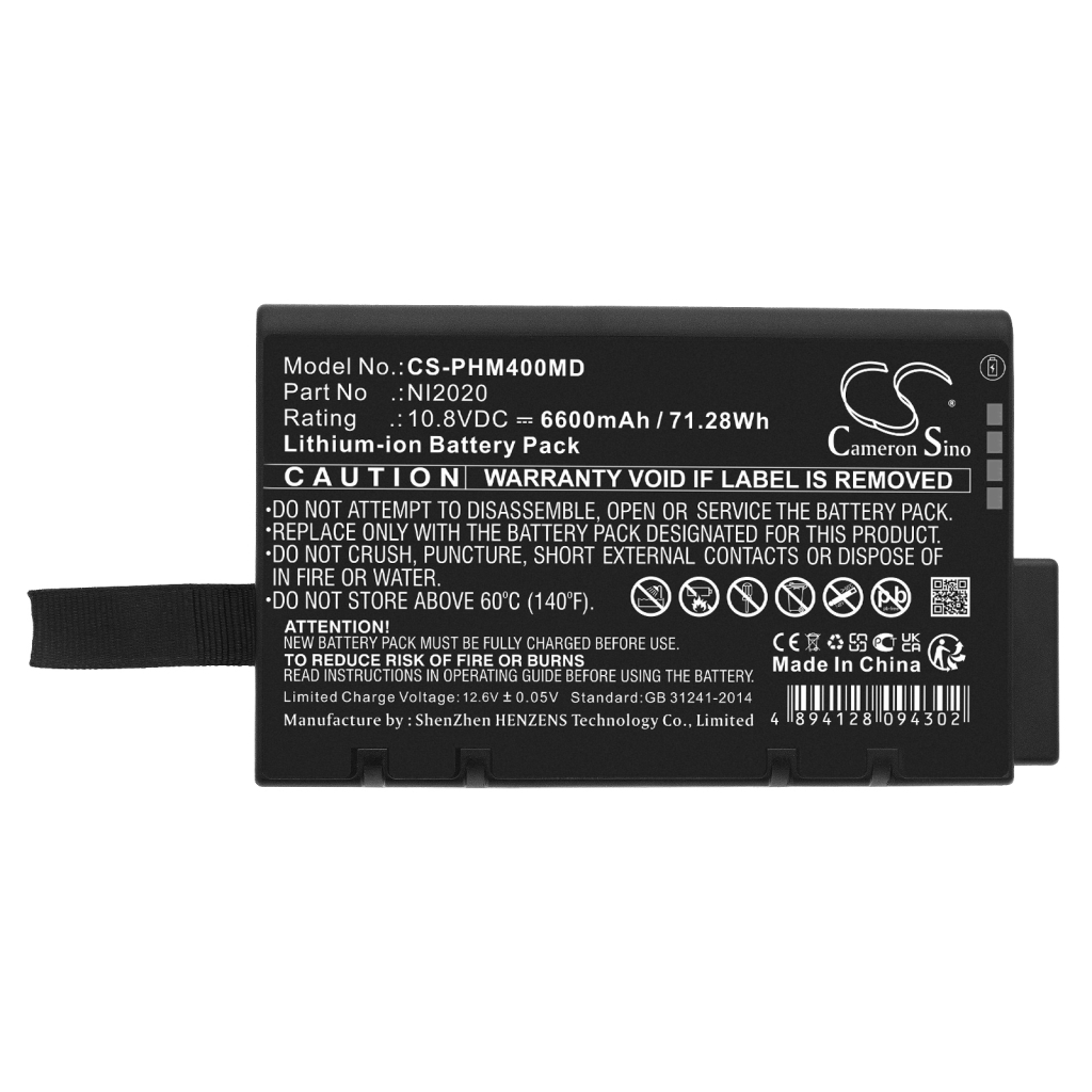 Notebook battery NEC CS-PHM400MD