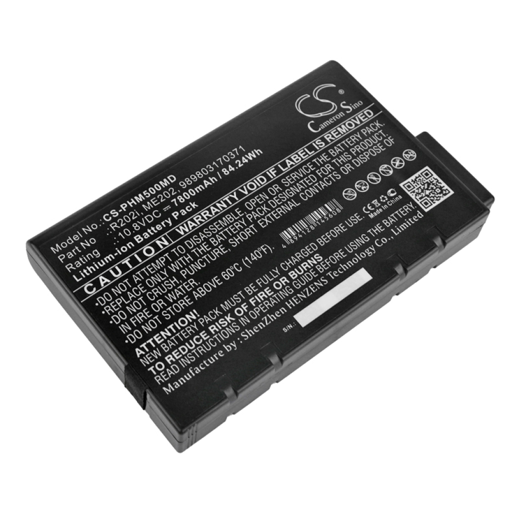 Compatible battery replacement for Philips  989803194541, R202i, 860315, ME202BB, 989803189981...