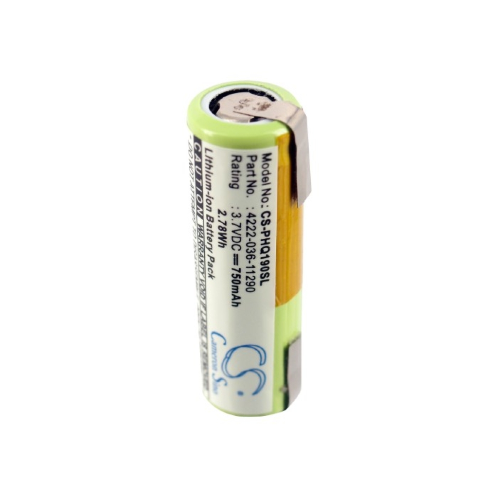 Compatible battery replacement for Philips  036-11290, 4222-036-11290, 4222-036-06410