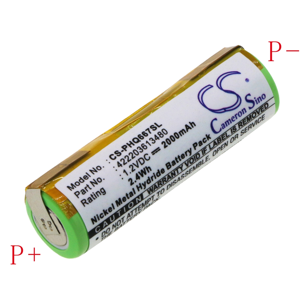 Compatible battery replacement for Wahl  138-10584, 93154-101, 93154, 422203613480