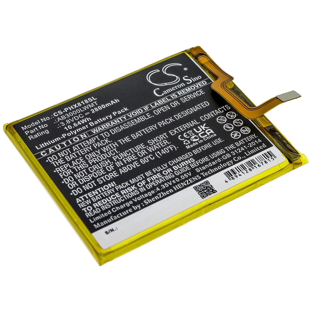 Battery Replaces AB3000LWMT