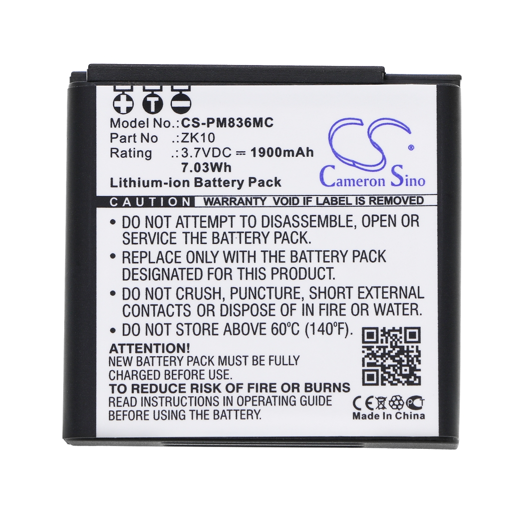 Camera Battery Polaroid CS-PM836MC