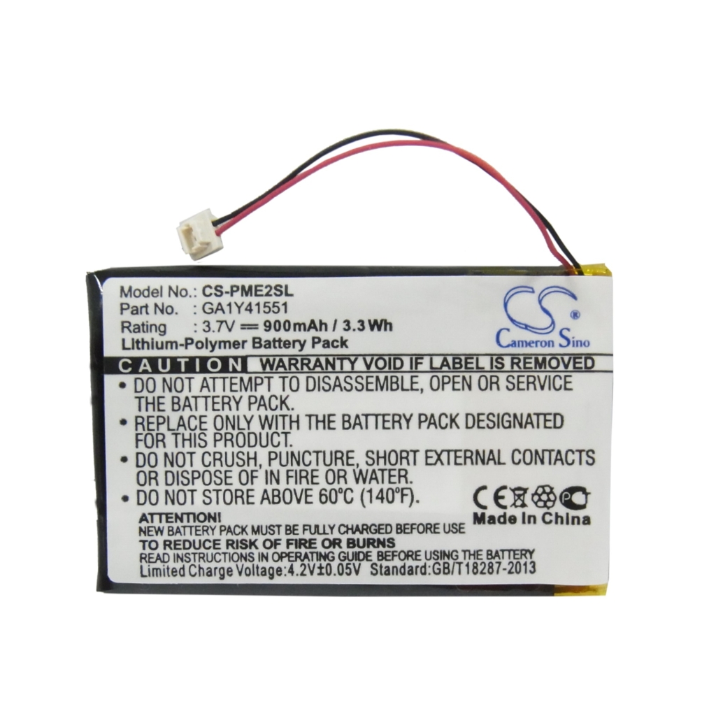 Compatible battery replacement for Palm  GA1Y41551