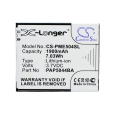 Compatible battery replacement for Prestigio  PAP5044BA, PAP5044 DUO