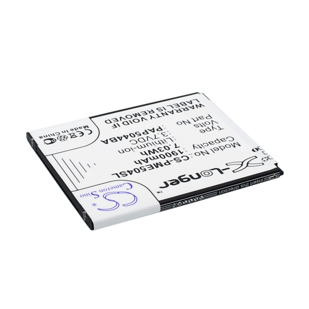 Compatible battery replacement for Prestigio  PAP5044BA, PAP5044 DUO