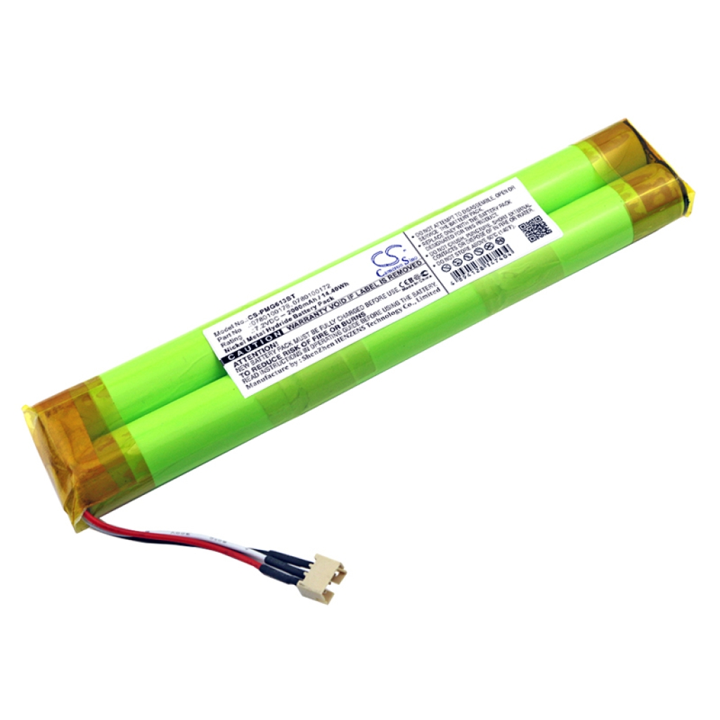 Compatible battery replacement for Paradox  0780100172, 0780100178