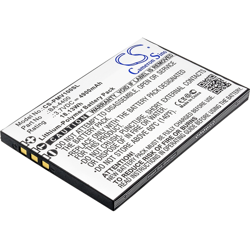 Compatible battery replacement for Lawmate  BA-4400