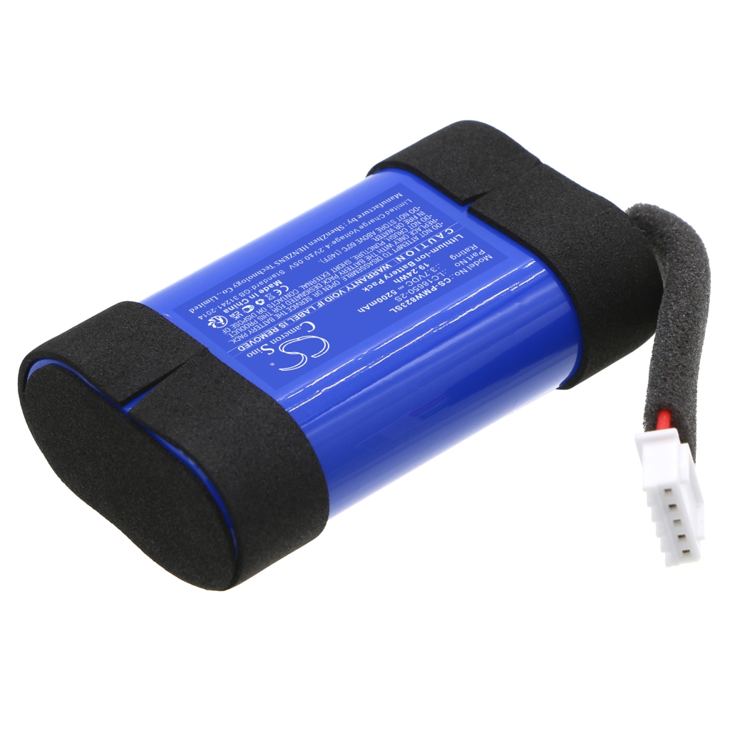 Compatible battery replacement for Pure  LC18650-2S