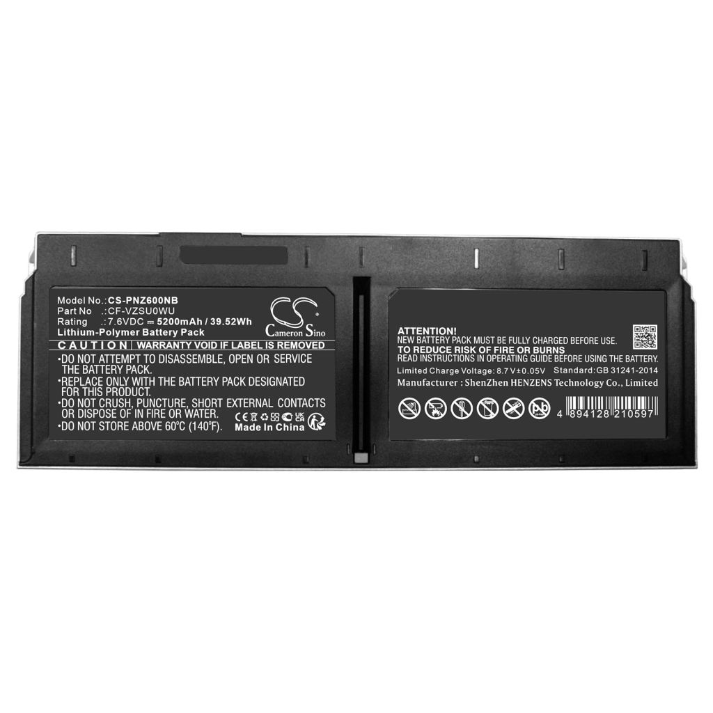 Notebook battery Panasonic CF-XZ68